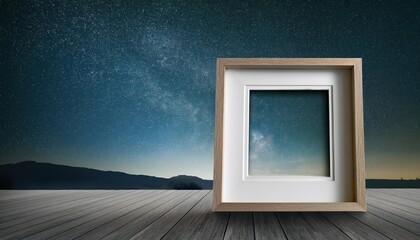 Design Space Photo Frame Serene Abandoned Mansion Shrouded in Autumn Fog, with Whimsical Decay and Rich Textures, Evoking a Mysterious Atmosphere.