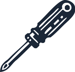 screwdriver flat vector icon for apps and websites