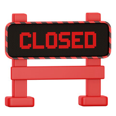 Closed Barrier