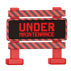Under Maintenance Barrier