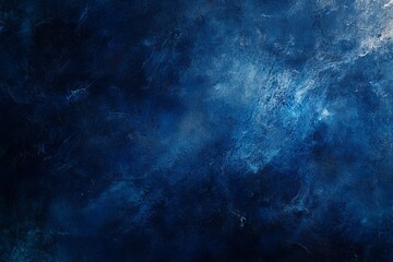 Obraz premium Deep blue textured background, cosmic swirls, night sky effect, design element