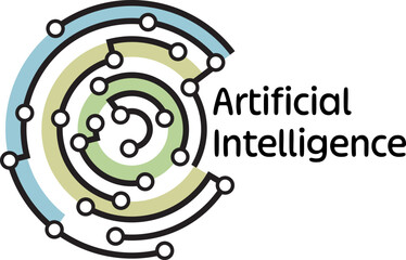 circle circuits colors connect ai network