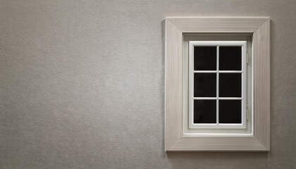 A Haunting Illusion A Faux Window Frame on a Brick Wall, Casting Shadows in an Abandoned Room, Showcasing the Beauty of Emptiness and Solitude, Eliciting a Sense of Longing and Melancholy.
