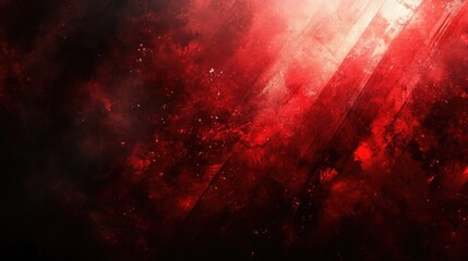 Abstract red background with diagonal light streaks