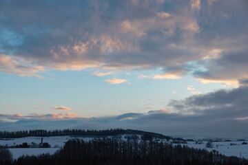 北海道美瑛-冬の朝の風景-11