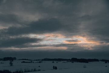 北海道美瑛-冬の朝の風景-12