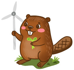 Beaver saves the world