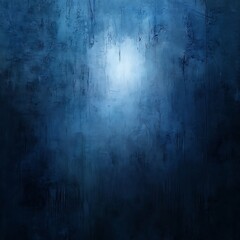 Obraz premium An abstract representation of blue hues, creating a sense of depth and tranquility. The interplay of light and shadow evokes emotion and inspires creativity.