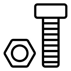 Bolt Icon in Line Style