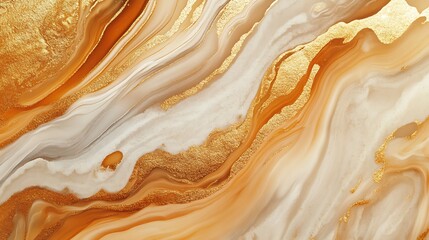 An abstract swirl of golden and beige hues, creating a fluid and captivating design. Perfect for backgrounds or artistic projects, embodying elegance and creativity.