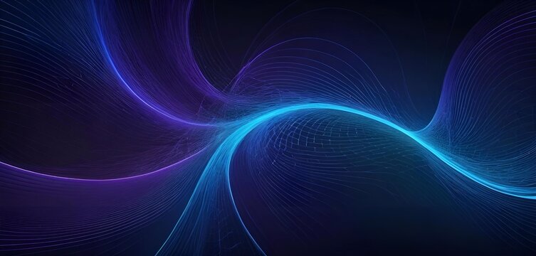 Unique blue background image, light, line, texture banner