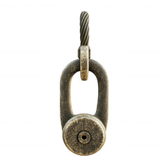 Bronze Metal Pendant Showcasing Unique Design Elements