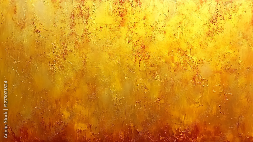 Poster this vibrant and textured abstract background features warm shades of yellow, creating a sense of en