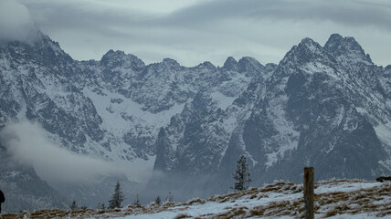 Górski krajobraz z Rusinowej Polany. © Paweł