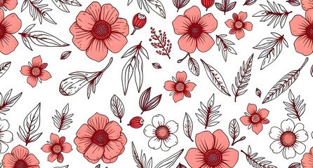 seamless floral pattern