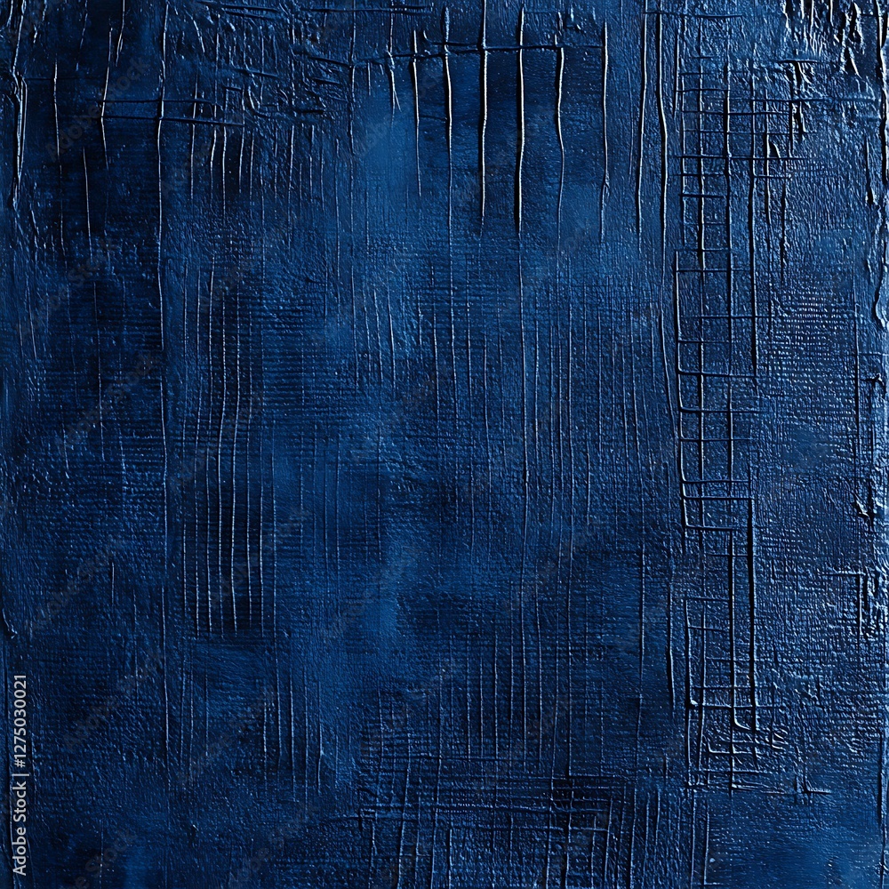 Poster abstract dark blue texture with grid-like patterns and layered textures. perfect for backgrounds, de