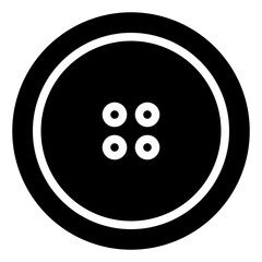 Buttons Icon in Solid Style