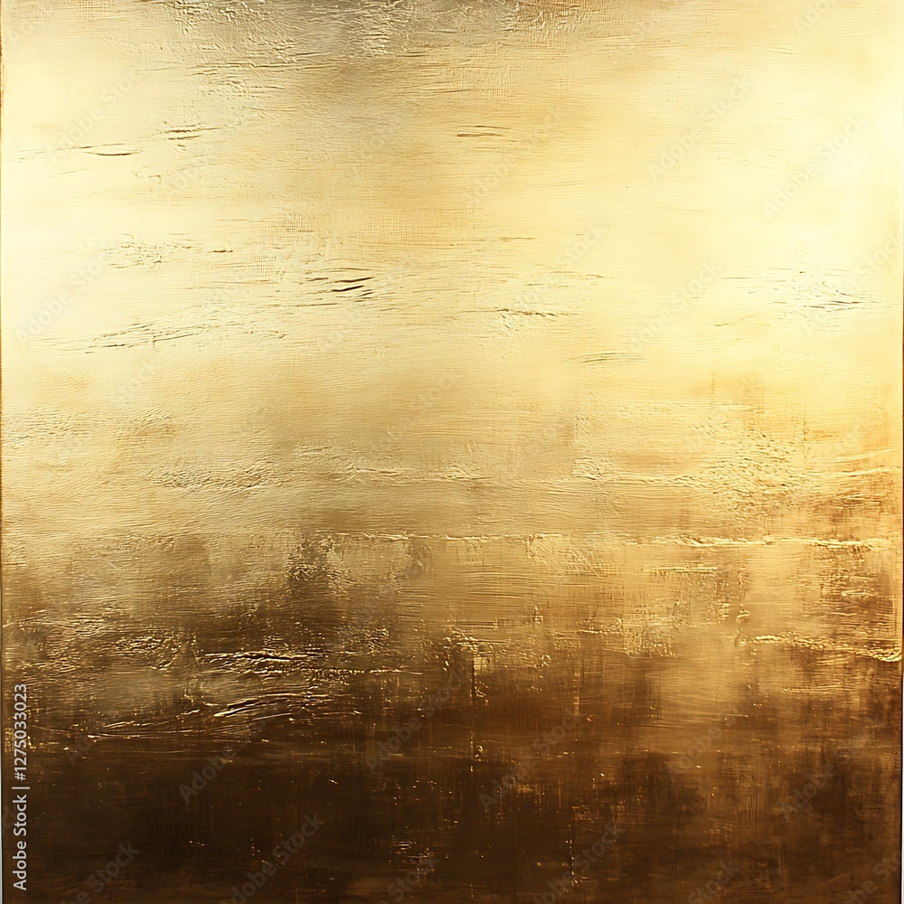 Poster a stunning abstract artwork featuring a harmonious blend of warm gold tones. perfect for adding eleg