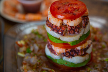 DELICIOSOS MARISCOS CAMARON PULPO Y CALLO
