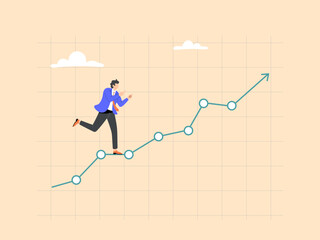 Economic trend of continued growth or increased investment