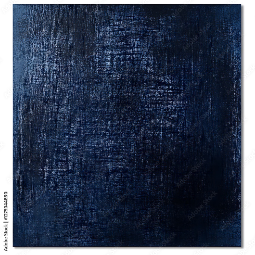 Poster a textured dark blue canvas background, ideal for use in graphic design projects. it adds depth and 