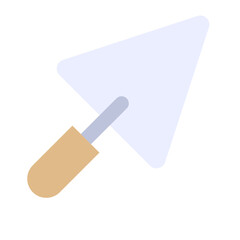 Cement Spoon Flat Icon
