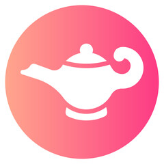 lamp gradient icon