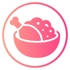 biryani gradient icon