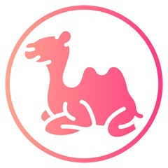 camel gradient icon