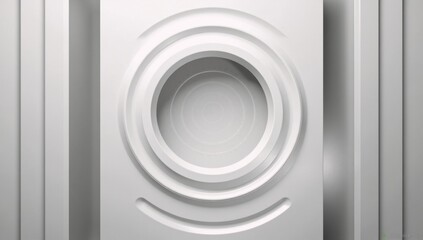 Modern White  Gray Abstract Design Elegant Shiny Lines Minimal Stripes Simple Texture Graphic Elements