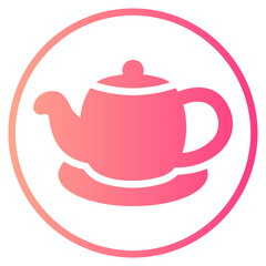 teapot gradient icon