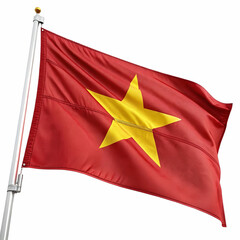 National flag of Vietnam in high quality.