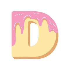 Y2K Pink Glaze Alphabet and Number