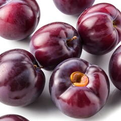 Fototapeta premium Close-up of Fresh Plums