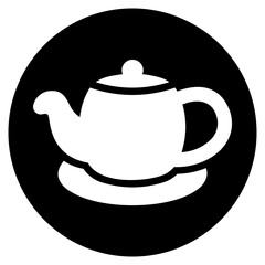 teapot glyph icon