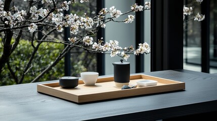 Wooden serving tray with decorative design on a white background for kitchen or dining use