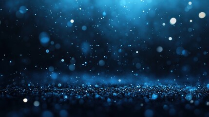 Realistic abstract blue background with light particles floating softly, giving a dreamy feel --ar 16:9 --profile vptycec --v 6.1 Job ID: 47714840-7de4-464d-9f0e-0b643c3a22b2