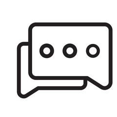 Chat Outline Icon