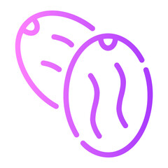 Obraz premium dates gradient icon