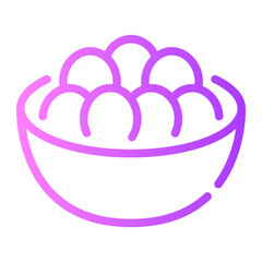 falafel gradient icon