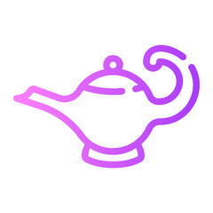lamp gradient icon