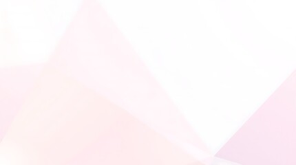 Subtle Pink and White Abstract Geometric Background with Minimalist Design