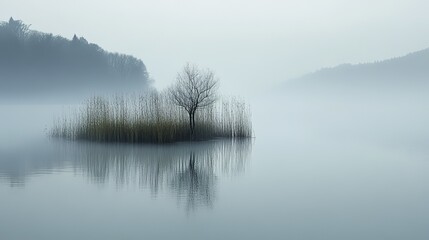 A tranquil and elegant composition unfolds before our eyes, presenting a harmony that calms the soul. In this arrangement