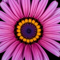 Obraz premium Close-up of a Vibrant Pink Osteospermum Flower