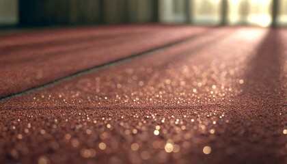Shiny Surface with Sparkling Soft Focus Effect Indoors