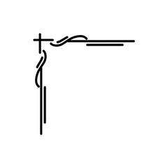 Classic Ornament Corner Border