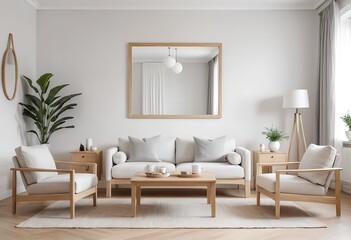 Modern Minimalist Living Room Interior Design