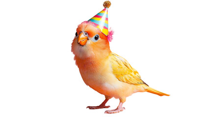 Party Parrot, Celebrating,  Cute Bird, Celebration