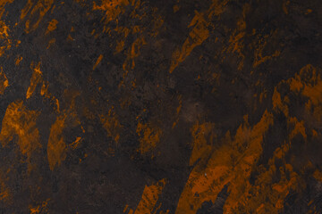 Artistic grunge background with brown and orange textures. High-quality brown marble background with natural stone texture.