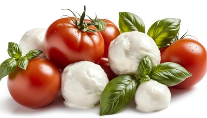 Fresh Mozzarella, Tomatoes, and Basil
